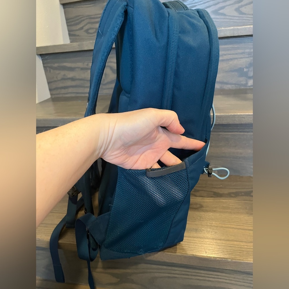 The North Face Jester Backpack in Teal Blue Color - Picture 3 of 12